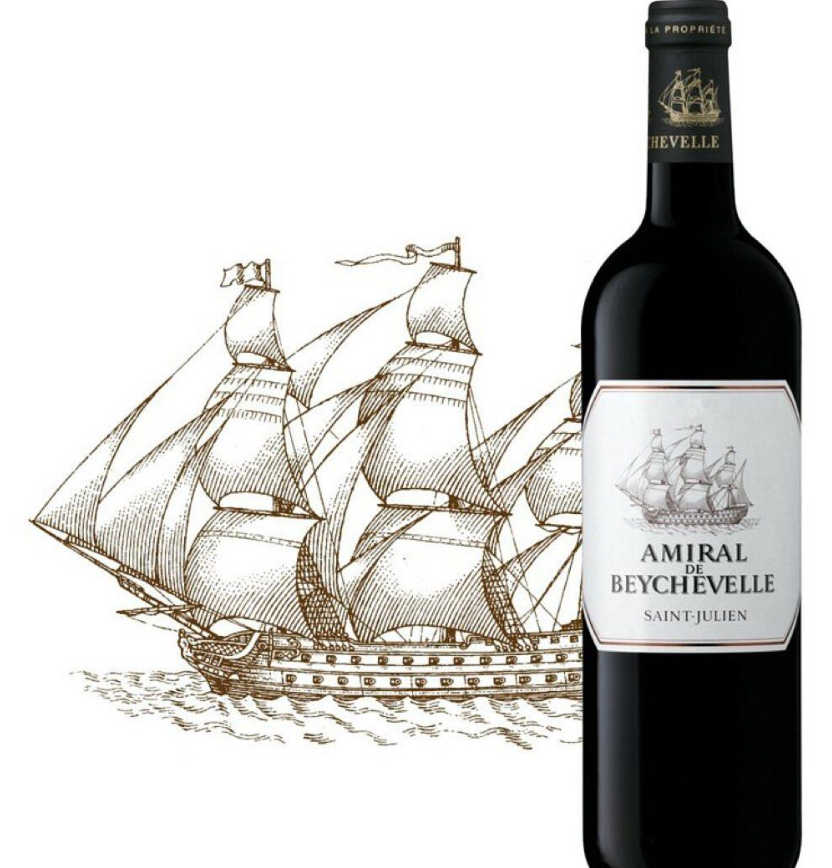 2018 Chateau Beychevelle 'Amiral de Beychevelle' 龍船副牌