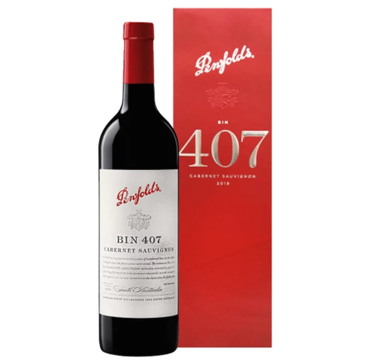 2020 澳洲奔富Bin 407 紅酒 禮盒裝 Penfolds Bin 407 Cabernet Sauvignon Gift Box