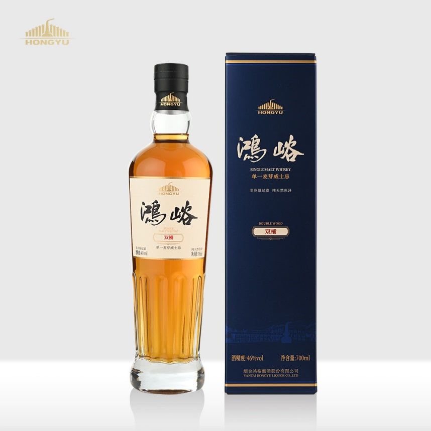 鴻峪單一麥芽威士忌 雙桶 HongYu Single Malt Whisky Double Wood