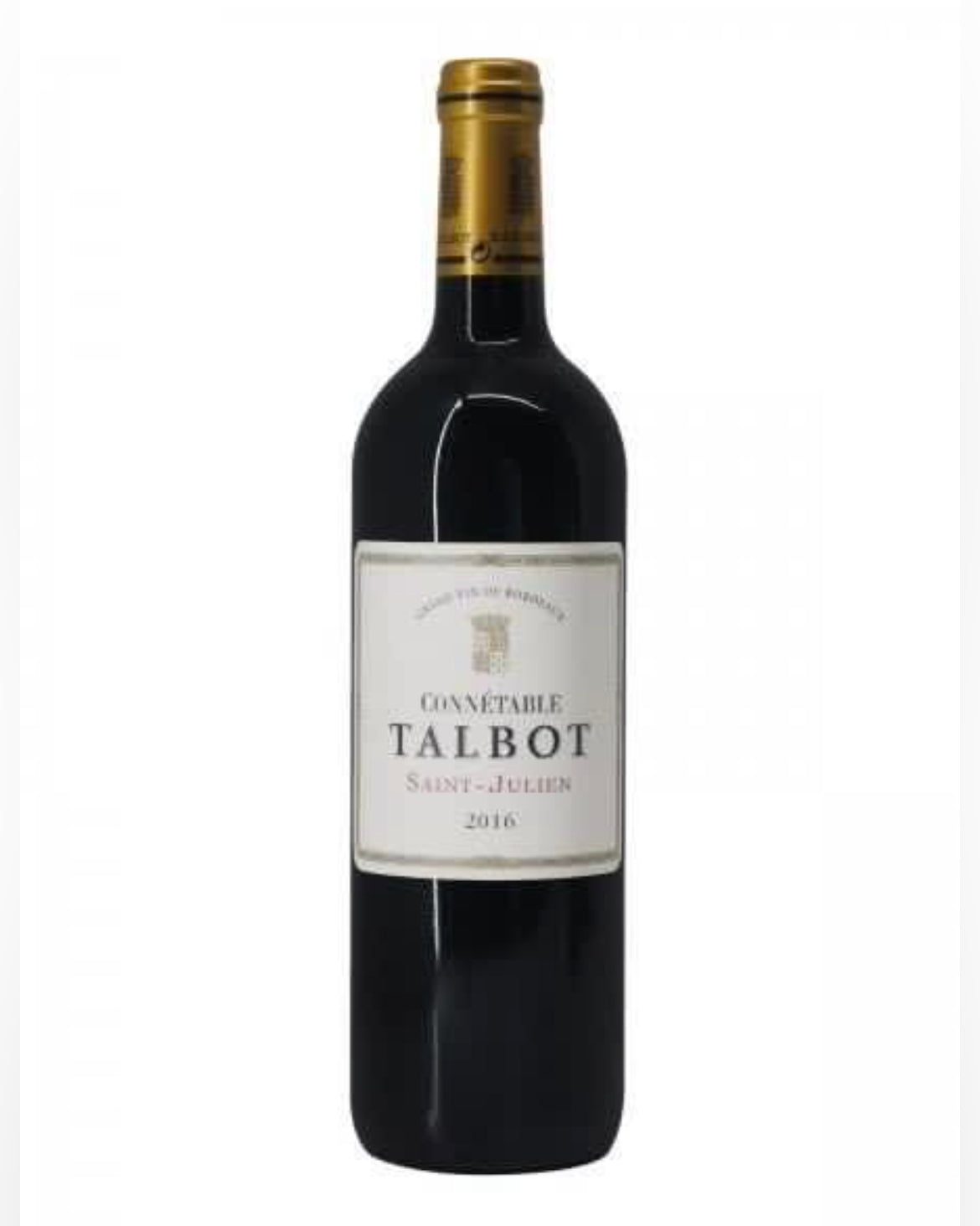 2016 Chateau Talbot 'Connetable Talbot'.